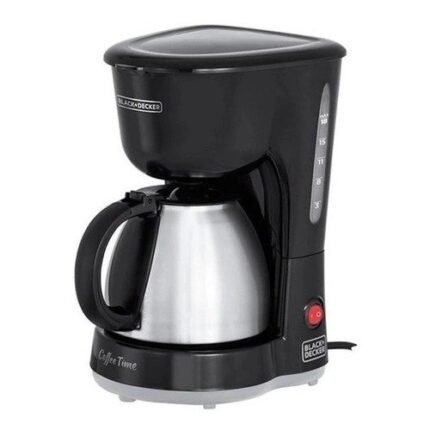 Cafeteira Black + Decker CM15 750ml Semi Automática de Filtro 127V 18 xícaras Jarra Inox