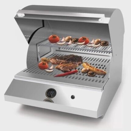 Churrasqueira de Bancada à Gás glp Saro Inox