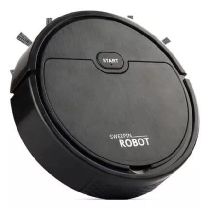 Robô Aspirador Automático Varre e Aspira 3 em 1-Limpeza Inteligente Sweepin Robot Completo