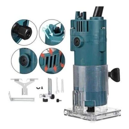 Tupia Manual Lâminadora Elétrica Com Guia Corte 710w Tssaper